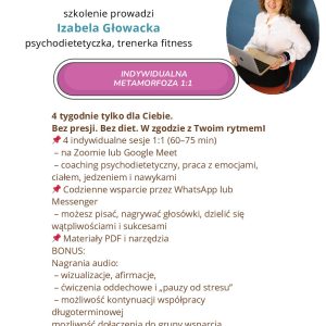 Bo jestem warta tej zmiany